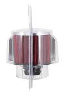 K&N 62-1516 REUSABLE VENT BREATHER AIR FILTER C/V PUSH IN 3"OD 2-1/2"H W-D/S
