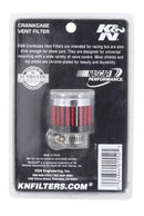 K&N 62-2480 REUSABLE VENT AIR FILTER .5512" FLG 1-3/8" OD 1-1/8" H