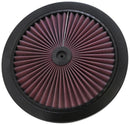K&N 66-1401 BLACK X-STREAM TOP REUSABLE AIR FILTER 14"OD UNIVERSAL FIT
