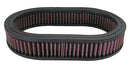 K&N E-3505 CUSTOM REUSABLE AIR FILTER SMALL 2" TALL OVAL