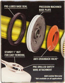 K&N HP-1007 OIL FILTER GOLD CHEV HOLDEN HUMMER VARIOUS MODELS EQV Z160