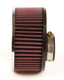 K&N RA-046V Universal Chrome Air Filter 2-1/16O/S Flg 6Od 3H NLA