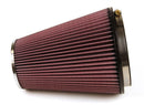 K&N RC-5046 UNIVERSAL REUSABLE CHROME AIR FILTER 6 FLG 7-1/2 B 4-1/2 T 9 H