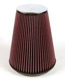 K&N RC-5046 UNIVERSAL REUSABLE CHROME AIR FILTER 6 FLG 7-1/2 B 4-1/2 T 9 H