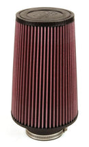 K&N RE-0810 UNIVERSAL REUSABLE RUBBER AIR FILTER 3 FLG 6 OD-B 4-5/8 OD-T 9 L