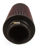 K&N RE-0920 UNIVERSAL REUSABLE RUBBER AIR FILTER 3-1/2"Id FLG 6" B 4-5/8"T 9"