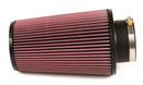 K&N RE-0920 UNIVERSAL REUSABLE RUBBER AIR FILTER 3-1/2"Id FLG 6" B 4-5/8"T 9"