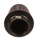 K&N RE-0950 UNIVERSAL REUSABLE AIR FILTER 3.5"ID FLANGE 6"BASE 4.625"TOP 6"HIGH