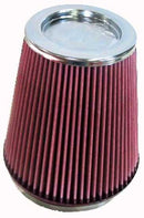 K&N RF-1020 UNIVERSAL REUSABLE AIR FILTER 6"FLG 7-1/2" B 5" Cr-T 8" H
