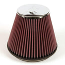 K&N RF-1048 UNIVERSAL REUSABLE AIR FILTER 6 FLG 7-1/2 B 4-1/2 T 6 H