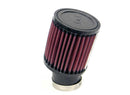K&N RU-1400 Universal Rubber Filter 1-15/16"20 Deg Flg 3-1/2"Od