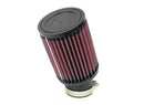 K&N RU-1410 Universal Rubber Filter 1-15/16"20 Deg Flg 3-1/2"Od