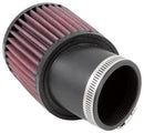 K&N RU-1750 UNIVERSAL REUSABLE RUBBER AIR FILTER 2-7/16"20 DEG FLG 3-3/4"OD 4"