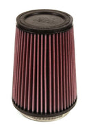 K&N RU-2590 UNIVERSAL TAPERED CLAMP ON AIR FILTER 4¨FLANGE 5.375¨BASE 7¨HEIGHT