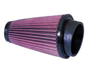 K&N RU-3120 Universal Clamp-On Air Filter 2-3/4"10 DEG FLG, 4"B, 2"T, 6"H