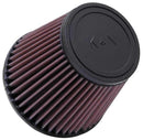 K&N RU-3580 UNIVERSAL REUSABLE RUBBER FILTER 3"FLG 6"B 4"T 5"H