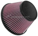 K&N RU-5138 UNIVERSAL CHROME AIR FILTER 6"FLG 7-1/2"B 4-1/2"T 5"H