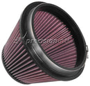 K&N RU-5138 UNIVERSAL CHROME AIR FILTER 6"FLG 7-1/2"B 4-1/2"T 5"H