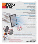 K&N VF2045 REUSABLE CABIN FILTER FOR VARIOUS LEXUS MAZDA BT50 RANGER