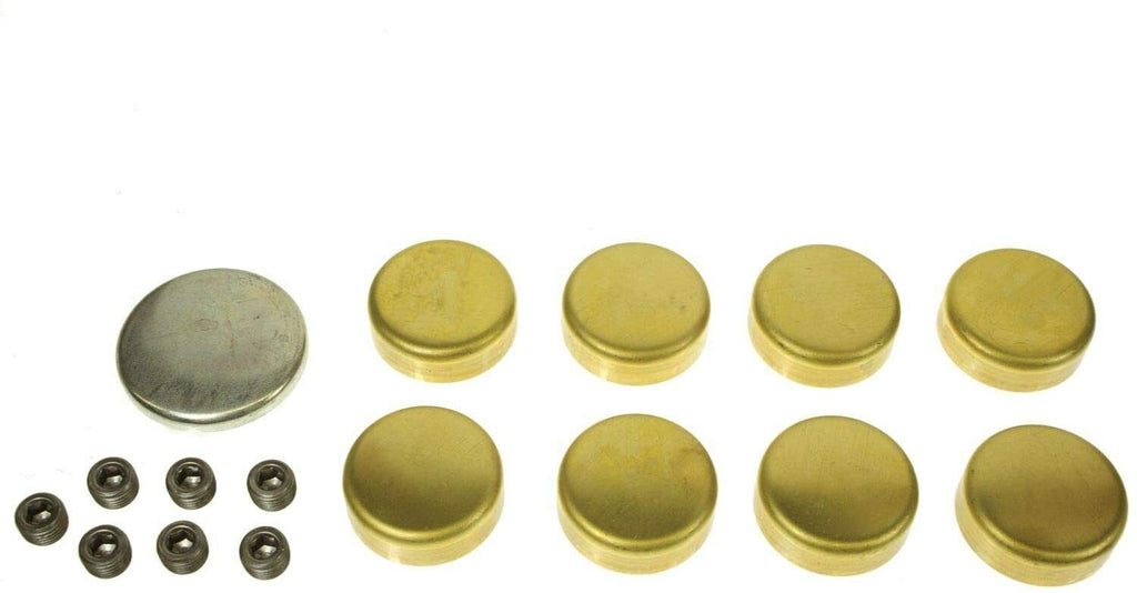 MELLING MPE102BR BRASS FREEZE PLUG OIL GALLERY PLUG KIT 396454 BBC