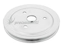 MR GASKET 4972 CHROME CRANK PULLEY-SGL GRV CHEV SB SHORT WATER PUMP