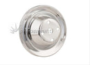MR GASKET 4974 CHROME W/P PULLEY-SNGL GRV CHEV SB -LONG WATER PUMP