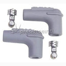 MSD 3311 SILICONE 90 SPARK PLUG BOOTS INC TERMINALS 2 PER CARD