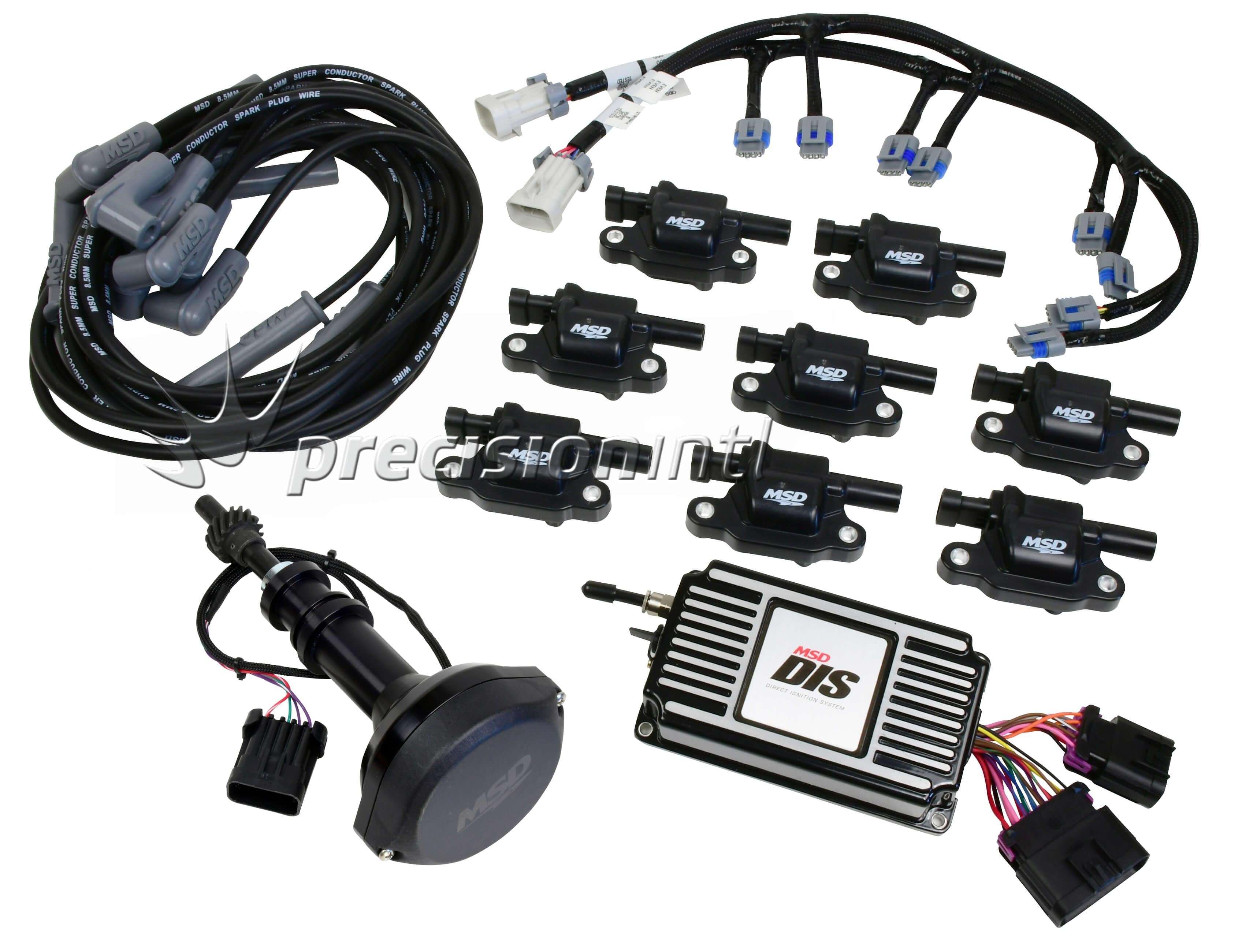 MSD 601533 COIL ON PLUG CONVERSION KIT 351W BLACK