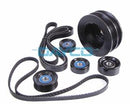 POWERBOND PBK001 25% U/DRIVE KIT INCL BALANCER PULLEYS BELTS VT-VZ 5.7-6.0L