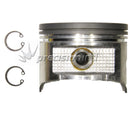 ENDUROTEC 44272 1.00 040 PISTON SET FORD FOR NISSAN KA24E USE RS1798 040 RINGS