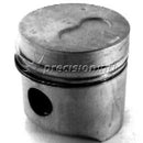 MAHLE 039 48 00 STD SINGLE PISTON & RINGS PEUGEOT XD2 504 12/78-9/82