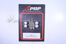 PRP PRP-1150 1.75"CARB STUD & CAP KIT CLEAR WITH BILLET NUT COVERS