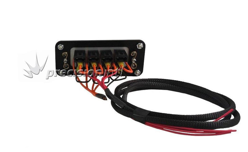 PRP PRP-9100 BILLET 4 SWITCH PANEL DASH MOUNT INC SWITCHES