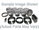 WISECO PTS507A4 FORGED PISTONS/RINGS 4.165" FT 409CI PRO TRU ST SBC 23Â° 400 V