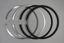 HASTINGS 2C7210 STD CHROME RINGS FORD 256 MAJOR I-4.4-0.00-3/32-3/32-3/32-3/16