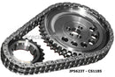 ROLLMASTER CS1185 CHEV LS TIMING SET DOUBLE ROW SUITS 3 BOLT CAM & 24T RELUCTOR