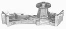 GMB GWN-41A WATER PUMP FOR NISSAN VG30E PATHFINDER