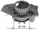 GRAF PA393 WATER PUMP PEUGEOT XUD9A XUD9TE 306-405D EARLY OE NUMBER 1201.60