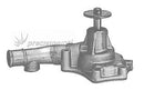 GMB GWT-12A WATER PUMP FOR TOYOTA 12R 77>